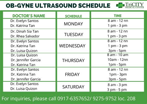 ardi malinao doctors schedule